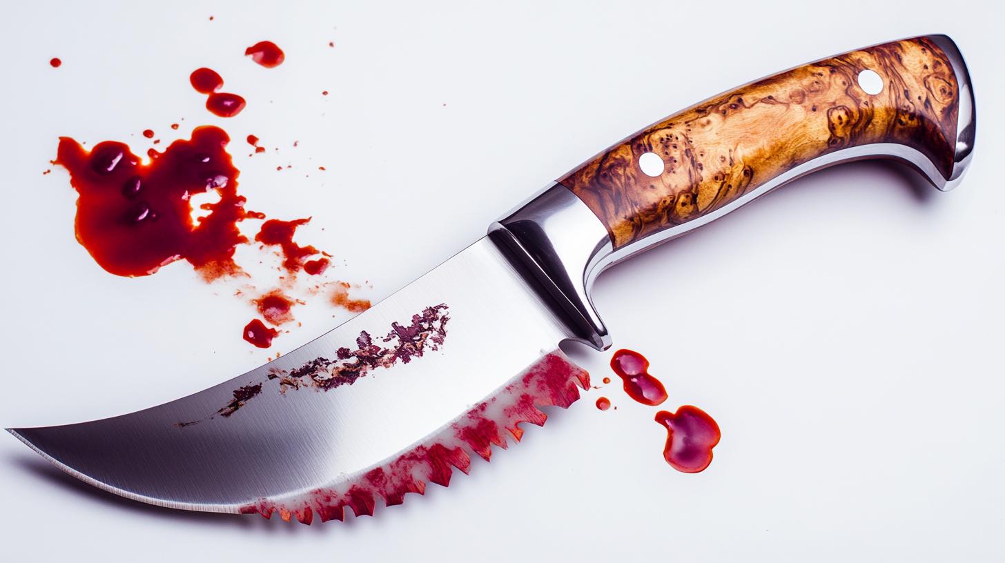 нож с волнистой заточкой